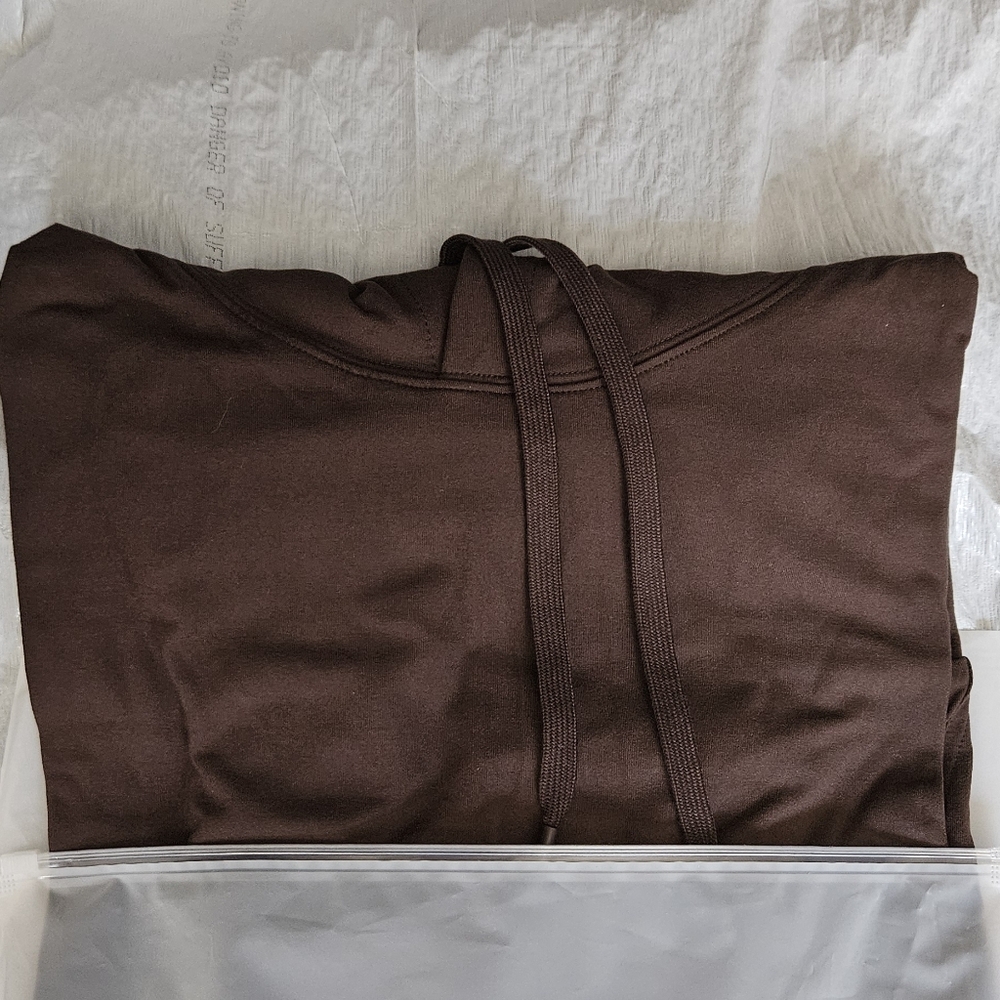 Comfrt All Day Jersey Hoodie in Espresso